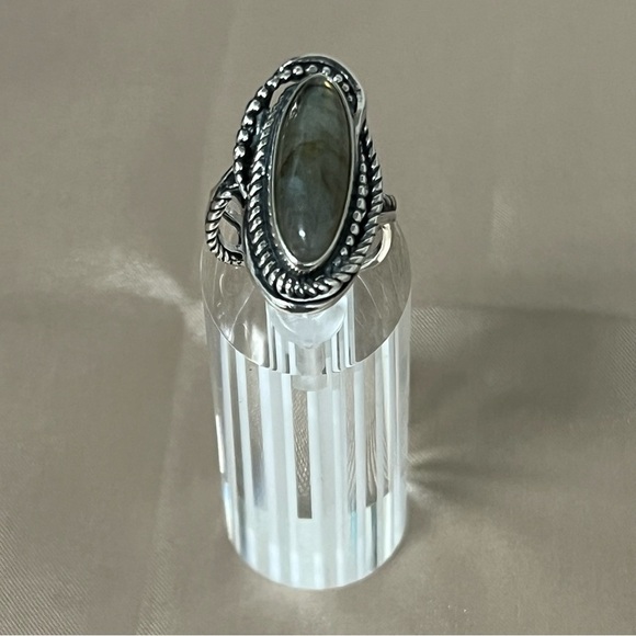 Carolyn Pollack Jewelry - Carolyn Pollack CP Relios Southwest Sterling Silver 925 Labradorite? Ring Size 8